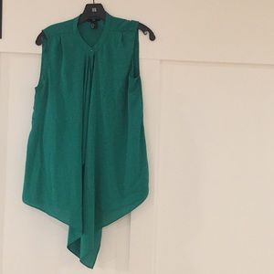 H&M green blouse size 10